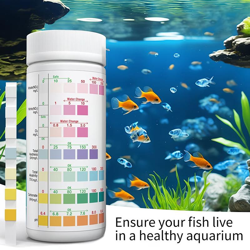 Aquarium Water Test Strips 8 i - огляд і ціна Reef Aquarium