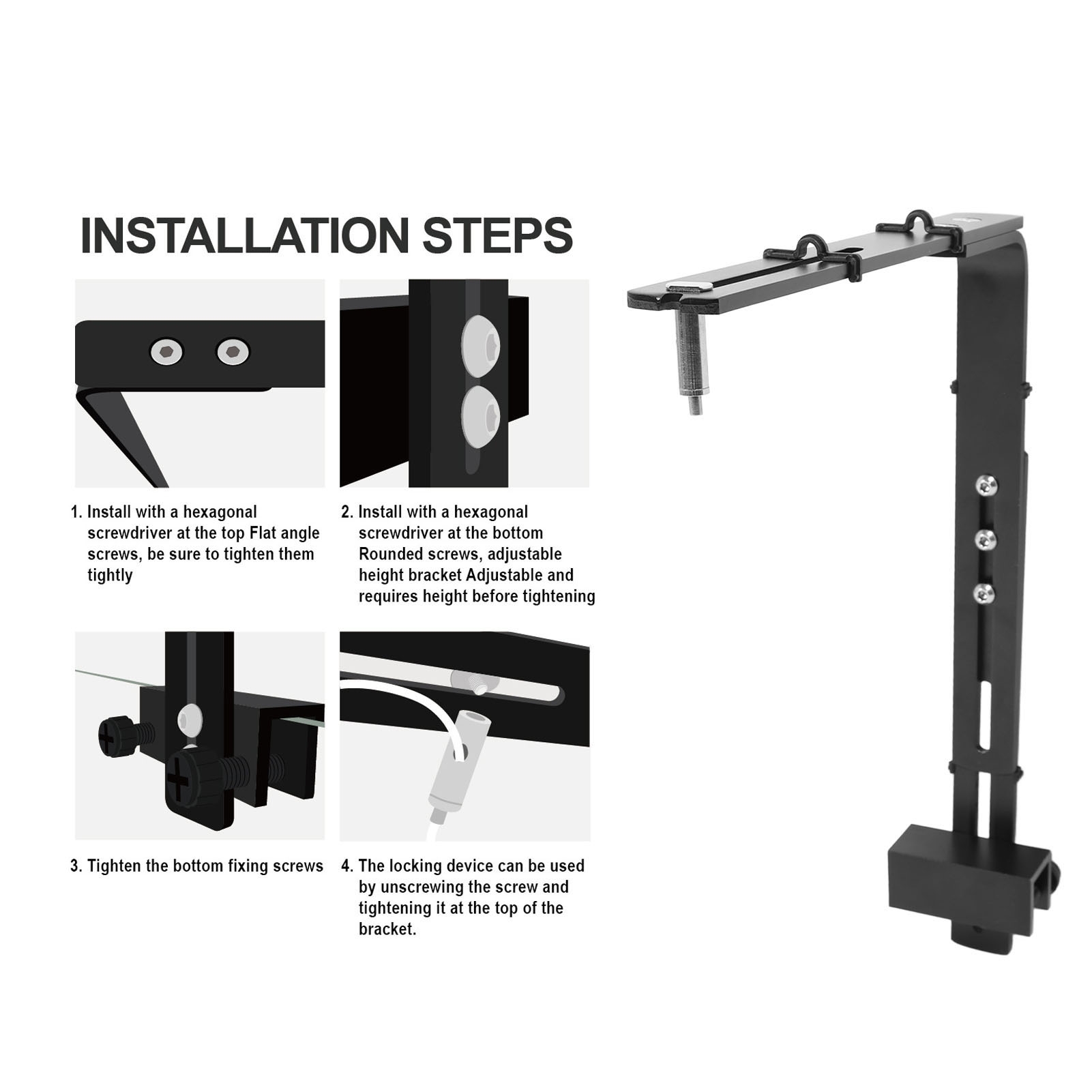 Fish Tank Light Stand Aluminum - огляд і ціна Aquarium Marine Lights