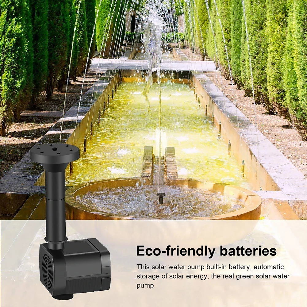 Solar Water Pump Fountain Pump - огляд і ціна Marine Aquarium