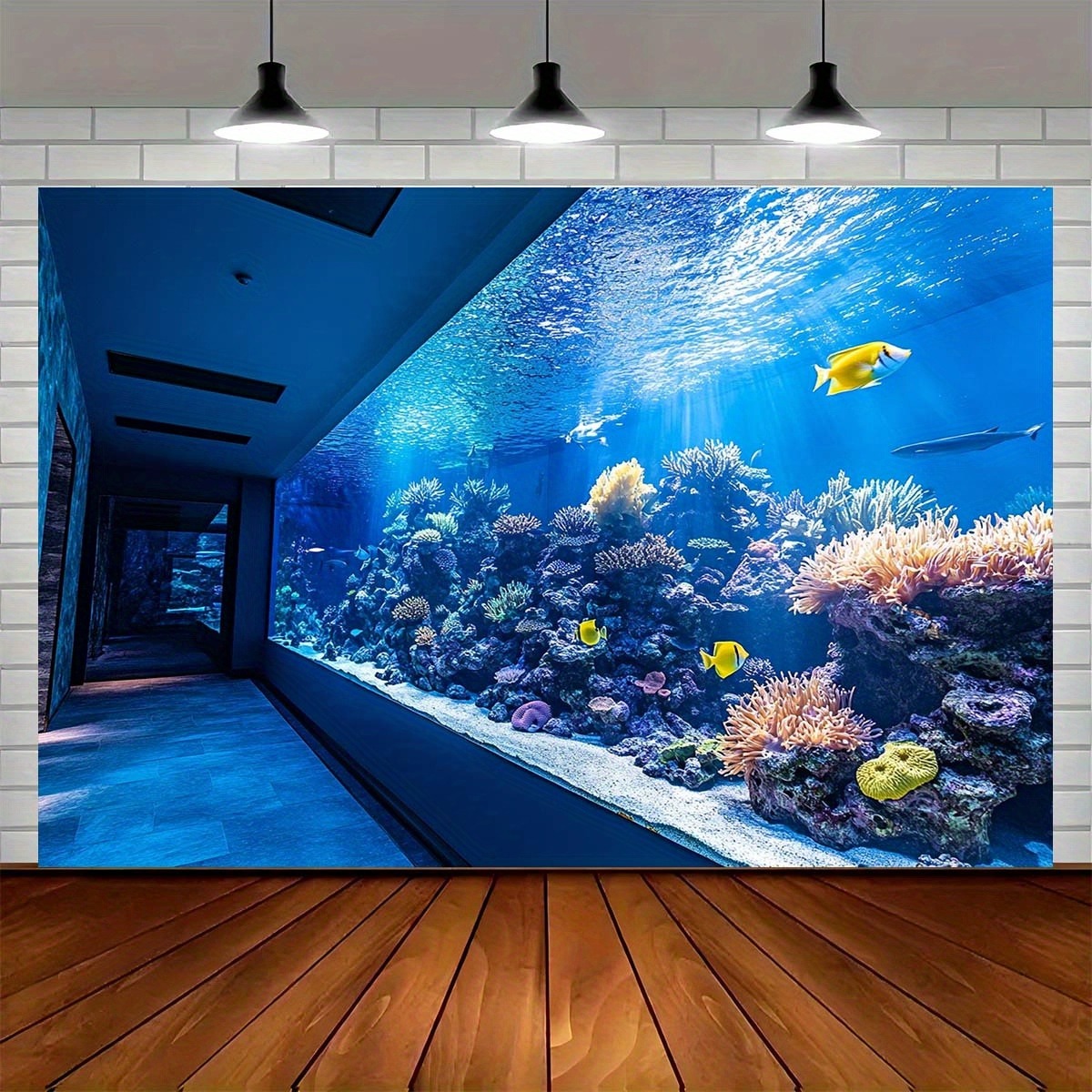 Vibrant Underwater Aquarium Ta - огляд і ціна Reef Aquarium