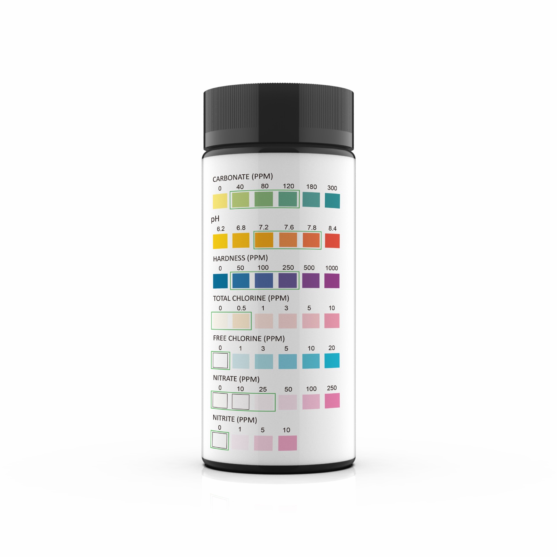 7 in 1 Aquarium Test Strips, 5 - огляд і ціна Saltwater Tank