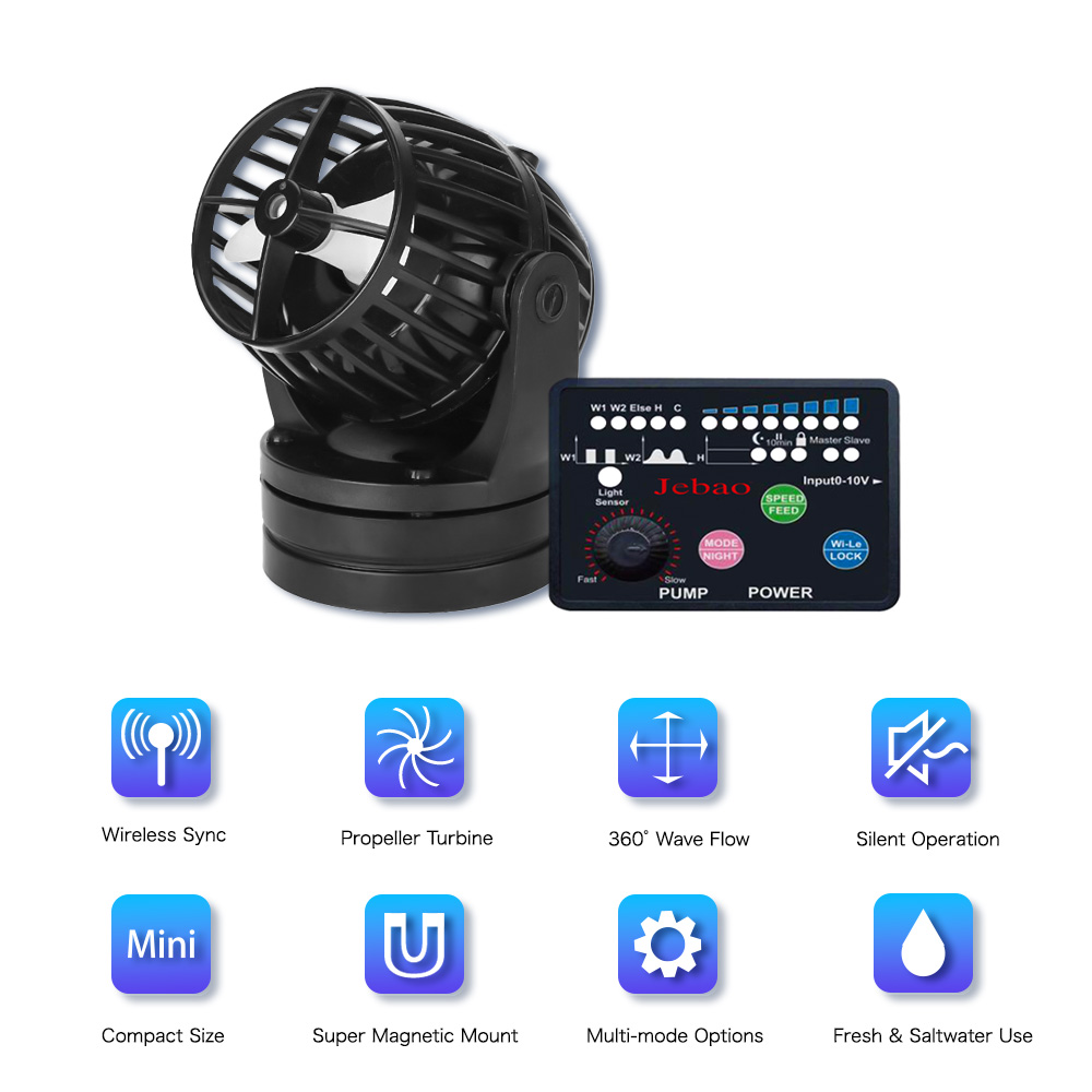Jebao Jecod SW-2 SW-4 SW-8 SW- - огляд і ціна Reef Aquarium