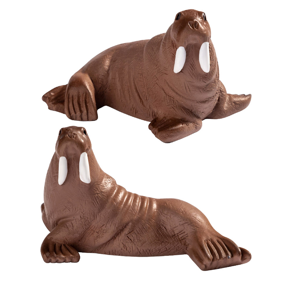 2Pcs Resin Walrus Miniature De - огляд і ціна Ocean Aquarium