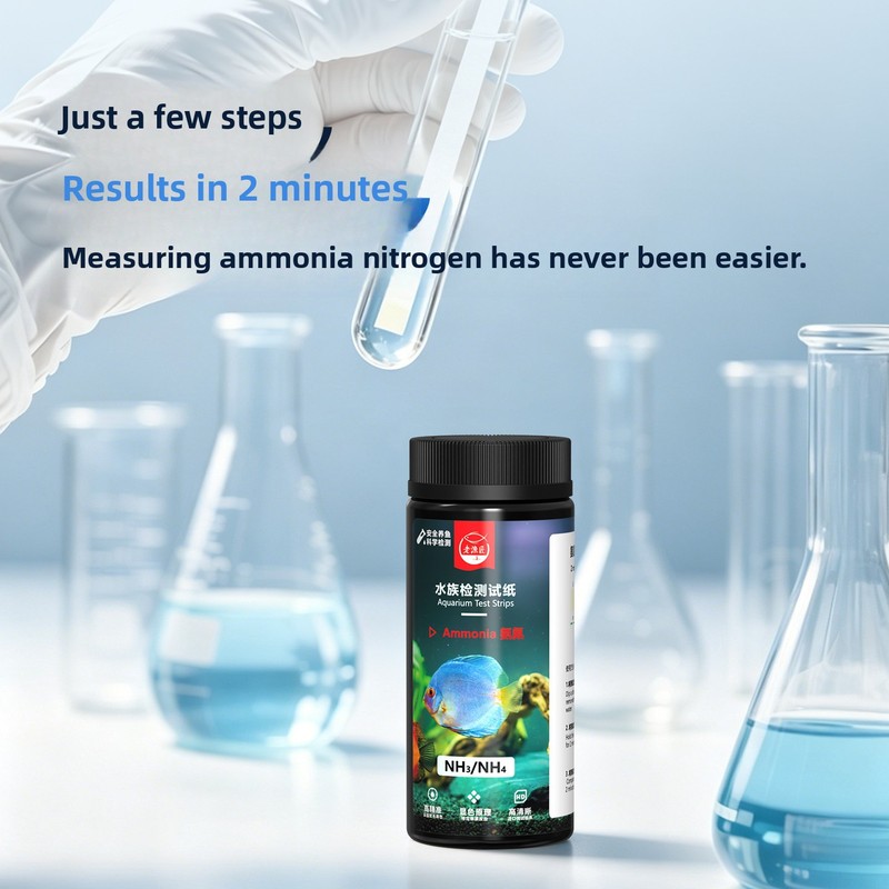 8-in-1 Aquarium Test Strips -  - огляд і ціна Saltwater Tank