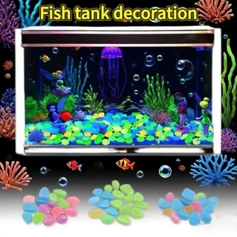 100-1000PCS Luminous Stone Gar - огляд і ціна Marine Fish Tank